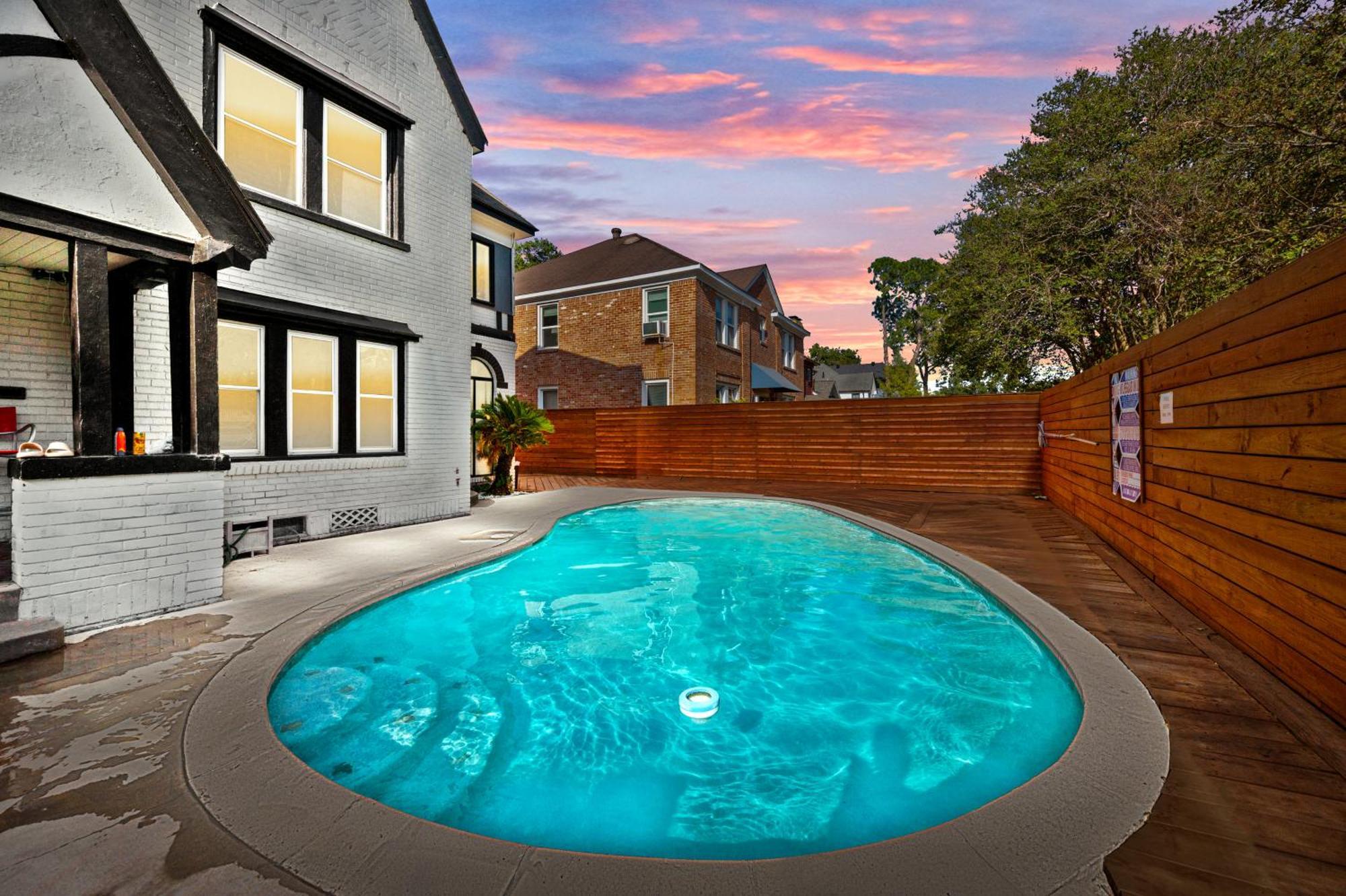 דירות Chic Studio Apt In Central Houston With Free Park מראה חיצוני תמונה